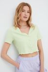 Футболка Noisy May жіноча колір зелений
