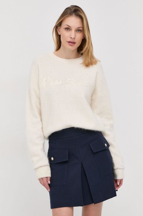 Светр Miss Sixty жіночий колір бежевий легкий