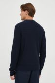 Светр з домішкою кашеміру BOSS Boss Casual чоловічий колір синій легкий