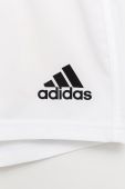 Дитячі шорти adidas Performance GI7638 колір білий регульована талія Дитячі шорти adidas Performance GI7638 колір білий регульована талія