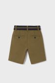 Дитячі шорти Mayoral колір зелений (2117143)