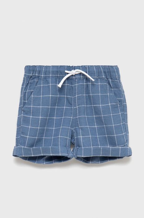 United Colors of Benetton регульована талія колір блакитний