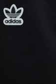 Шорти adidas Originals HT5975 жіночі колір чорний візерунок висока посадка