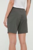 Шорти outdoor Houdini Wadi жіночі колір зелений однотонні середня посадка Шорти outdoor Houdini Wadi жіночі колір зелений однотонні середня посадка