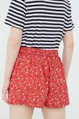 Шорти Protest жіночі колір червоний візерунок висока посадка