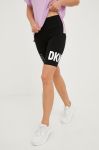 Шорти Dkny жіночі колір чорний з принтом висока посадка (2468382) Шорти Dkny жіночі колір чорний з принтом висока посадка (2468382)