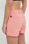 Шорти outdoor Salewa Puez жіночі колір рожевий однотонні середня посадка
