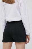 Шорти Ellesse жіночі колір чорний з аплікацією висока посадка SGM14190-GREYMA