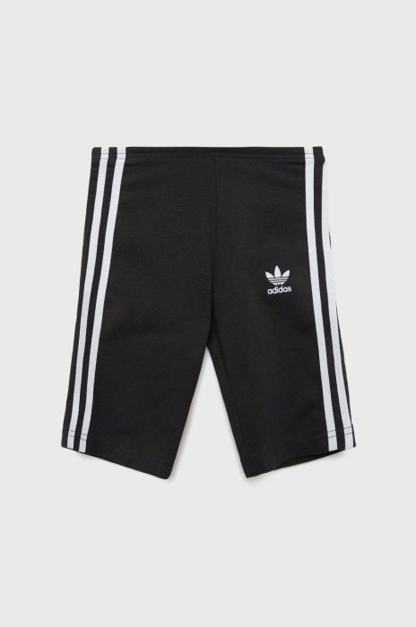 Дитячі шорти adidas Originals HD2038 колір чорний з аплікацією Дитячі шорти adidas Originals HD2038 колір чорний з аплікацією