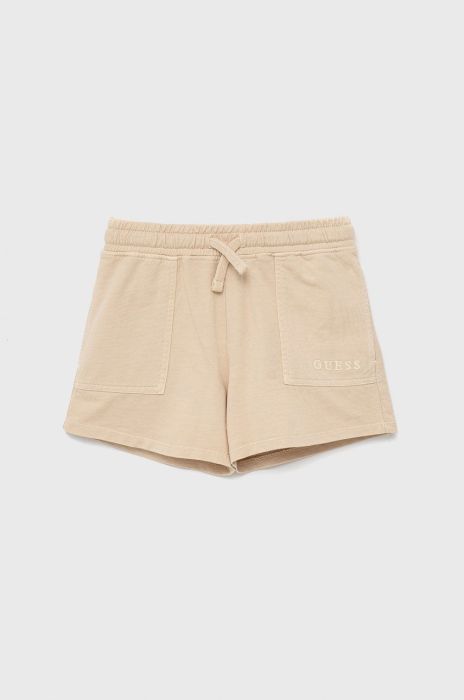 Guess колір бежевий однотонні регульована талія (2060300)
