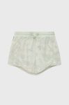 Дитячі шорти Guess колір зелений візерунок регульована талія