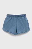 Дитячі шорти United Colors of Benetton однотонні колір блакитний (2409158)
