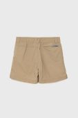 Дитячі шорти Columbia колір бежевий однотонні регульована талія Дитячі шорти Columbia колір бежевий однотонні регульована талія
