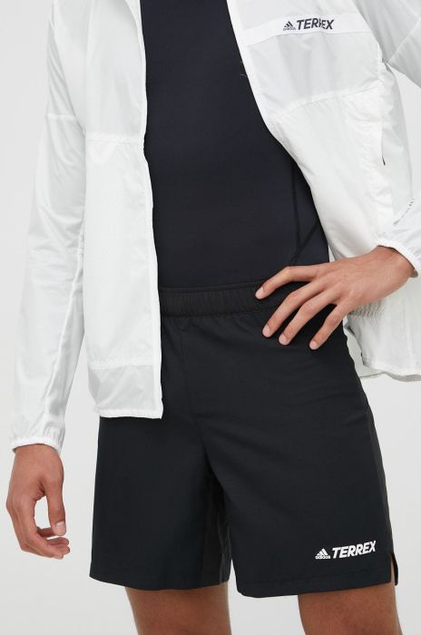 Спортивні шорти adidas TERREX Trail чоловічі колір чорний