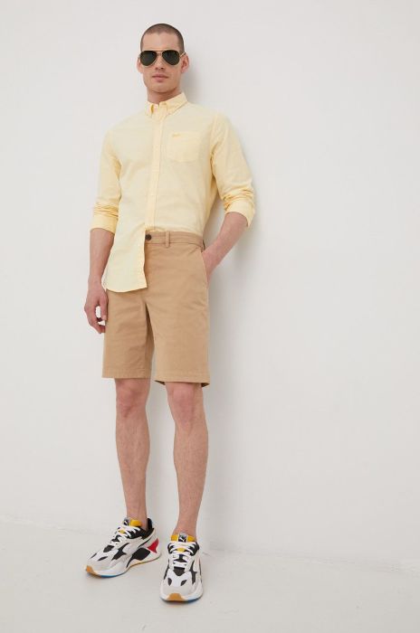 Шорти Superdry чоловічі колір бежевий (2361313)