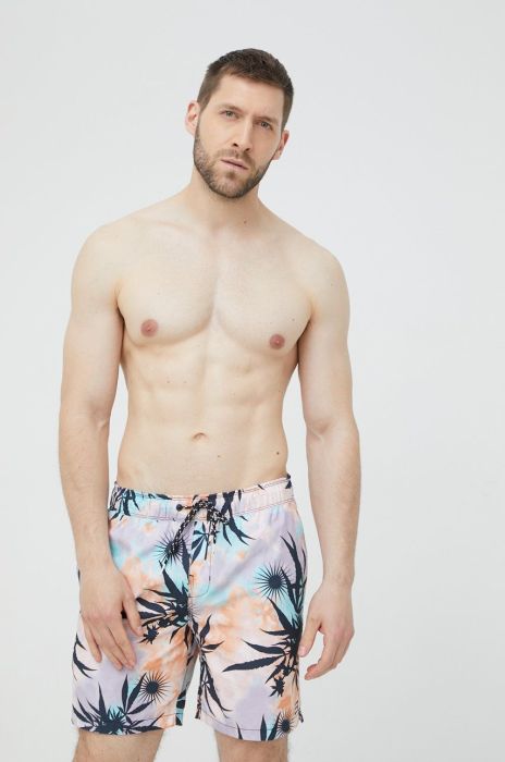 Купальні шорти Billabong колір бежевий Купальні шорти Billabong колір бежевий