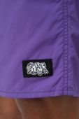 Купальні шорти HUF колір фіолетовий Купальні шорти HUF колір фіолетовий