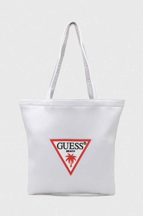 Сумка Guess колір білий Сумка Guess колір білий