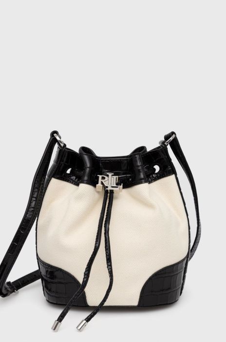 Сумочка Lauren Ralph Lauren колір бежевий Сумочка Lauren Ralph Lauren колір бежевий