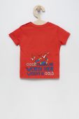 Дитяча бавовняна футболка United Colors of Benetton колір червоний з принтом (2314950) Дитяча бавовняна футболка United Colors of Benetton колір червоний з принтом (2314950)