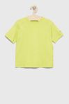 Дитяча бавовняна футболка United Colors of Benetton колір жовтий однотонний (2366734) Дитяча бавовняна футболка United Colors of Benetton колір жовтий однотонний (2366734)