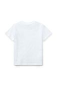 Дитяча бавовняна футболка Polo Ralph Lauren колір білий гладкий (2018755)
