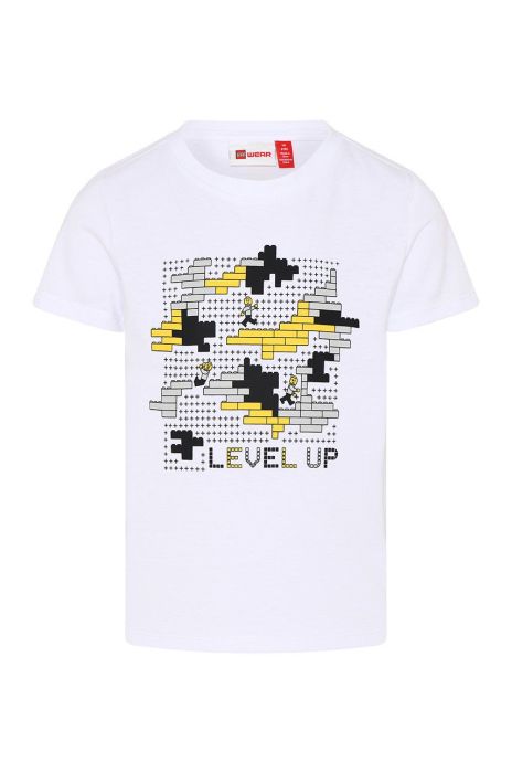 Дитяча футболка Lego Wear колір білий з принтом (2339409)