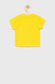 Дитяча футболка Boss колір жовтий з принтом Дитяча футболка Boss колір жовтий з принтом