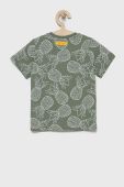 Дитяча бавовняна футболка Birba&Trybeyond колір зелений з принтом (2130185) Дитяча бавовняна футболка Birba&Trybeyond колір зелений з принтом (2130185)