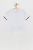 Дитяча бавовняна футболка Birba&Trybeyond колір білий з аплікацією (2248391)