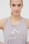 Топ для тренувань Only Play колір сірий (2360535)