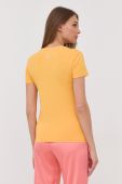Футболка Patrizia Pepe жіночий колір жовтий (2281452) Футболка Patrizia Pepe жіночий колір жовтий (2281452)