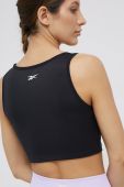 Топ для тренувань Reebok H51862 колір чорний Топ для тренувань Reebok H51862 колір чорний