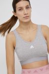 Бюстгальтер adidas GS1357 колір сірий Бюстгальтер adidas GS1357 колір сірий