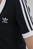 Футболка adidas Originals Adicolor HC2040 жіноча колір чорний HC2040-BLACK Футболка adidas Originals Adicolor HC2040 жіноча колір чорний HC2040-BLACK