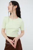 Футболка Noisy May жіночий колір зелений (2339540)