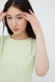 Футболка Noisy May жіночий колір зелений (2339540)