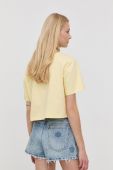 Бавовняна футболка Miss Sixty колір жовтий (2175584) Бавовняна футболка Miss Sixty колір жовтий (2175584)