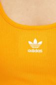 Топ adidas Originals Adicolor жіночий колір помаранчевий