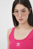 Топ adidas Originals Adicolor жіночий колір рожевий Топ adidas Originals Adicolor жіночий колір рожевий