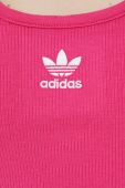 Топ adidas Originals Adicolor жіночий колір рожевий Топ adidas Originals Adicolor жіночий колір рожевий