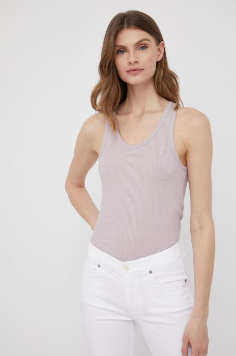 Топ Dr. Denim жіночий колір фіолетовий Топ Dr. Denim жіночий колір фіолетовий