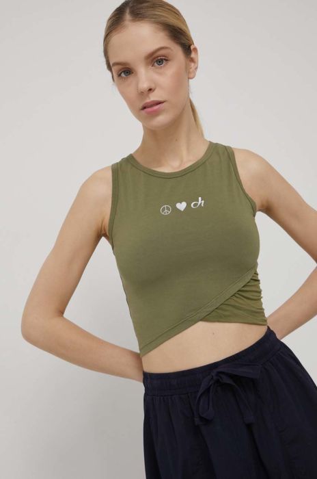 Топ Deha жіночий колір зелений (2185737) Топ Deha жіночий колір зелений (2185737)