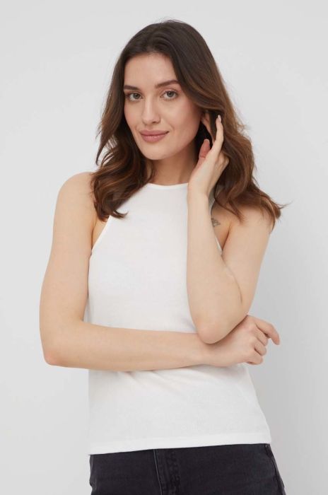 Топ Pieces жіночий колір бежевий (2165258) Топ Pieces жіночий колір бежевий (2165258)