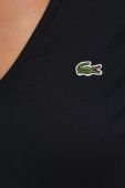 Бавовняна футболка Lacoste колір чорний TF8392-CPM Бавовняна футболка Lacoste колір чорний TF8392-CPM