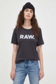 Бавовняна футболка G-Star Raw колір сірий (3417540)