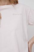 Бавовняна футболка Champion 115066 колір рожевий Бавовняна футболка Champion 115066 колір рожевий