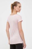 Спортивна футболка Salewa Puez Melange колір рожевий