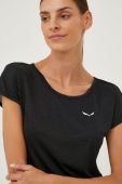 Спортивна футболка Salewa колір чорний