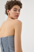 Топ Gestuz жіночий колір блакитний (2351021)